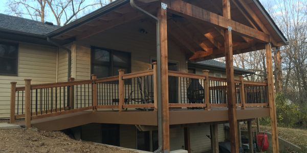 Custom wood gunstock by Black Cloud Wood and Steel